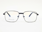 Designer Black Rectangular Eyeglasses for Men S8146